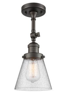 Semi-Flush Mts. Glass Down by Innovations ( 405 | 201F-OB-G64 Franklin Restoration ) 
