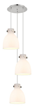 Pendants Multi-port/Cascade by Innovations ( 405 | 113-410-1PS-PN-G412-8WH Downtown Urban ) 