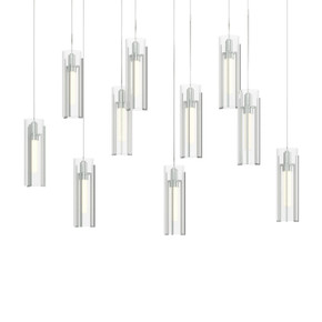 Linear/Island Multi-port/Cascade by Hubbardton Forge ( 39 | 131204-SKT-LONG-82-ZM0065 Exos Glass ) 