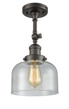 Semi-Flush Mts. Glass Down by Innovations ( 405 | 201F-OB-G74-LED Franklin Restoration ) 