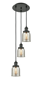 Mini Pendants 3 Light Cluster by Innovations ( 405 | 113F-3P-BK-G58 Franklin Restoration ) 