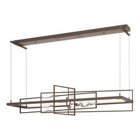 Linear/Island Open Frame by Hubbardton Forge ( 39 | 139754-LED-STND-05-AQ Four Seasons ) 