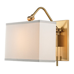 Sconces Drum Shade by Hudson Valley ( 70 | 5421-AGB Leyden ) 