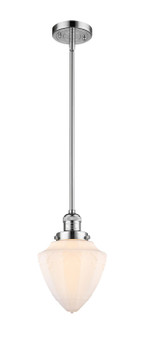 Mini Pendants Glass Down by Innovations ( 405 | 201S-PC-G661-7-LED Franklin Restoration ) 