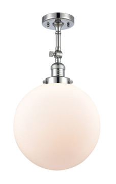 Semi-Flush Mts. Directional by Innovations ( 405 | 201F-PC-G201-12-LED Franklin Restoration ) 