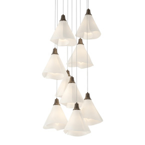 Pendants Multi-port/Cascade by Hubbardton Forge ( 39 | 131102-SKT-LONG-05-SH1987 Mobius ) 