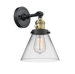 Sconces Single Glass by Innovations ( 405 | 203SW-BAB-G42 Franklin Restoration ) 