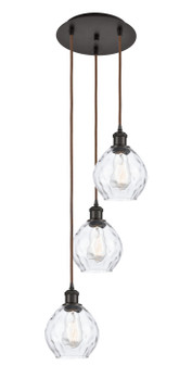 Mini Pendants 3 Light Cluster by Innovations ( 405 | 113B-3P-OB-G362 Ballston ) 