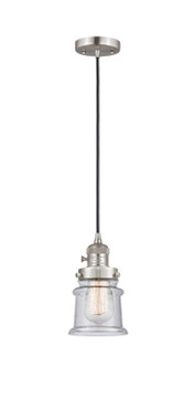 Mini Pendants Glass Down by Innovations ( 405 | 201CSW-SN-G184S-LED Franklin Restoration ) 