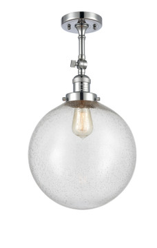 Semi-Flush Mts. Glass Down by Innovations ( 405 | 201F-PC-G204-12 Franklin Restoration ) 