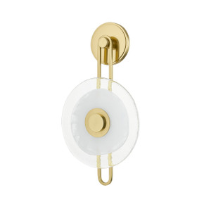 Sconces Single Glass by Hudson Valley ( 70 | 2018-AGB Keuka Park ) 