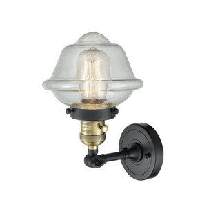 Sconces Single Glass by Innovations ( 405 | 203SW-BAB-G534 Franklin Restoration ) 