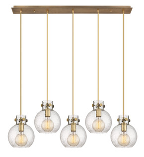 Linear/Island 4 Light + by Innovations ( 405 | 125-410-1PS-BB-G410-8SDY Newton ) 