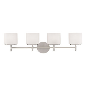Bathroom Fixtures Four Lights by Hudson Valley ( 70 | 8904-SN Trinity ) 