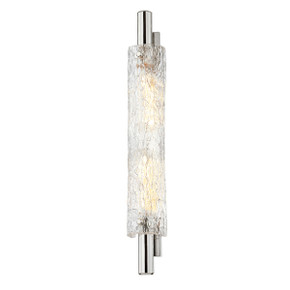 Sconces Single Glass by Hudson Valley ( 70 | 8929-PN Harwich ) 