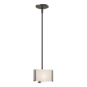 Mini Pendants Glass Down by Hubbardton Forge ( 39 | 188100-SKT-MULT-14-BB0156 Exos Glass ) 