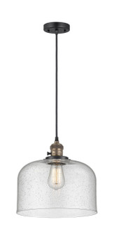Mini Pendants Glass Down by Innovations ( 405 | 201CSW-BAB-G74-L-LED Franklin Restoration ) 