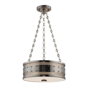 Pendants Drum Shade by Hudson Valley ( 70 | 2216-HN Gaines ) 