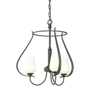 Mini Chandeliers Glass Shade by Hubbardton Forge ( 39 | 103047-SKT-20-GG0303 Flora ) 