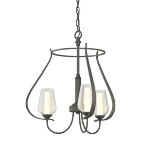 Mini Chandeliers Glass Shade by Hubbardton Forge ( 39 | 103047-SKT-20-ZS0354 Flora ) 