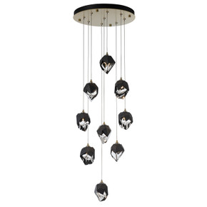 Pendants Multi-port/Cascade by Hubbardton Forge ( 39 | 131140-SKT-LONG-86-BP0754 Chrysalis ) 