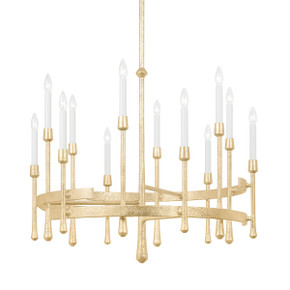 Mid. Chandeliers Candle by Hudson Valley ( 70 | 2235-VGL Hathaway ) 