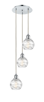 Mini Pendants 3 Light Cluster by Innovations ( 405 | 113B-3P-PC-G1213-6 Ballston ) 