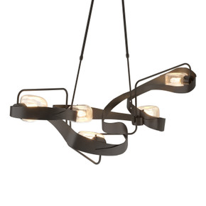 Linear/Island 4 Light + by Hubbardton Forge ( 39 | 137820-SKT-SHRT-14-ZM0549 Graffiti ) 