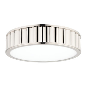 Flush Mounts Drum Shade by Hudson Valley ( 70 | 912-PN Middlebury ) 