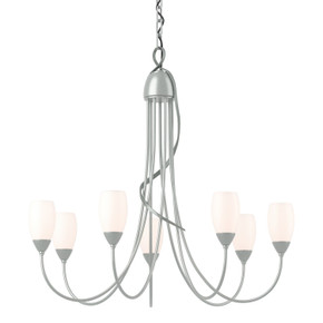 Mid. Chandeliers Glass Up by Hubbardton Forge ( 39 | 103049-SKT-82-GG0444 Flora ) 