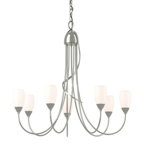 Mid. Chandeliers Glass Up by Hubbardton Forge ( 39 | 103049-SKT-85-GG0444 Flora ) 