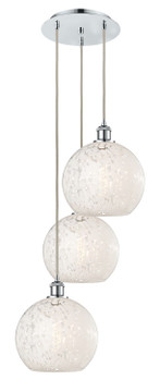 Mini Pendants 3 Light Cluster by Innovations ( 405 | 113B-3P-PC-G1216-10WM Ballston ) 