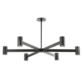 Large Chandeliers Drum Shade by Hudson Valley ( 70 | 9145-BBR Predock ) 