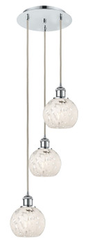 Mini Pendants 3 Light Cluster by Innovations ( 405 | 113B-3P-PC-G1216-6WM Ballston ) 