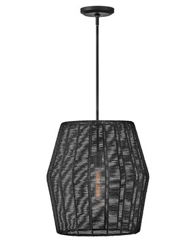 Pendants Fabric Shade by Hinkley ( 13 | 40387BLK Luca ) 