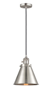 Mini Pendants Metal Shade by Innovations ( 405 | 201CSW-SN-M13-SN-LED Franklin Restoration ) 