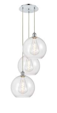 Mini Pendants 3 Light Cluster by Innovations ( 405 | 113B-3P-PC-G122-12 Ballston ) 