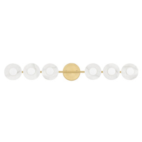 Bathroom Fixtures Five+Lights by Hudson Valley ( 70 | 9206-AGB Elmont ) 