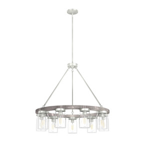 Mid. Chandeliers Glass Down by Hunter ( 47 | 19246 Devon Park ) 