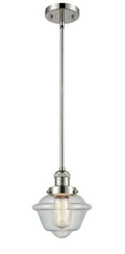 Mini Pendants Glass Down by Innovations ( 405 | 201S-PN-G534-LED Franklin Restoration ) 