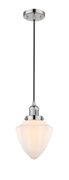 Mini Pendants Glass Down by Innovations ( 405 | 201C-PN-G661-7-LED Franklin Restoration ) 