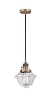 Mini Pendants Glass Down by Innovations ( 405 | 201CSW-BB-G532-LED Franklin Restoration ) 