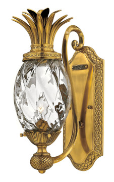 Sconces Single Glass by Hinkley ( 13 | 4140BB Plantation ) 