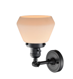 Sconces Single Glass by Innovations ( 405 | 203SW-BK-G171 Franklin Restoration ) 