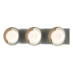 Bathroom Fixtures Three Lights by Hubbardton Forge ( 39 | 201378-SKT-82-84-GG0711 Brooklyn ) 