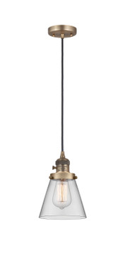 Mini Pendants Glass Down by Innovations ( 405 | 201CSW-BB-G62-LED Franklin Restoration ) 