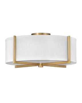 Semi-Flush Mts. Drum Shade by Hinkley ( 13 | 41708HB Axis Off White ) 