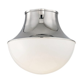 Flush Mounts Bowl Style by Hudson Valley ( 70 | 9415-PN Lettie ) 