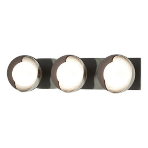 Bathroom Fixtures Three Lights by Hubbardton Forge ( 39 | 201378-SKT-85-10-GG0711 Brooklyn ) 