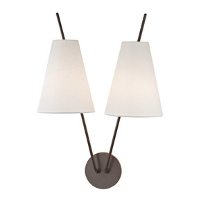 Sconces Double Glass by Hudson Valley ( 70 | 6322-OB Campagna ) 